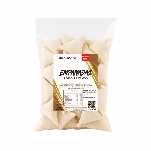 EMPANADA LOMO SALTADO HOD FOODS - 50 Unidades