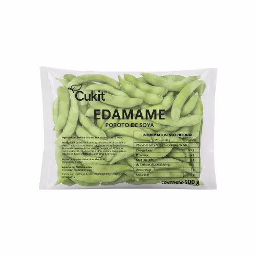 EDAMAME EN VAINA CONGELADO CUKIT 500 GRS